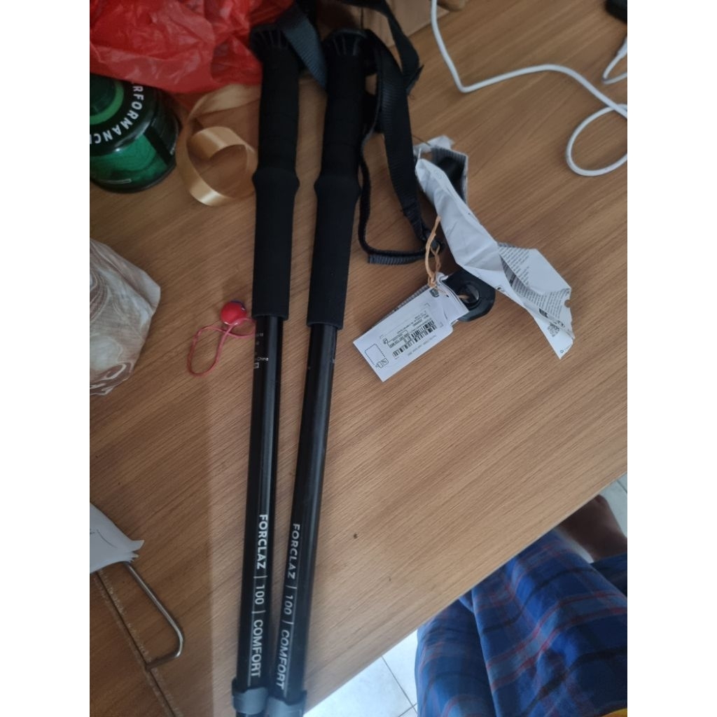 tracking pole decathlon quechua mt 1000 forclaz 135cm