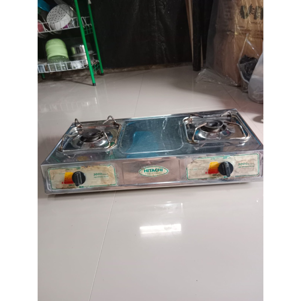 Second Kompor gas 2Tungku Hitachi
