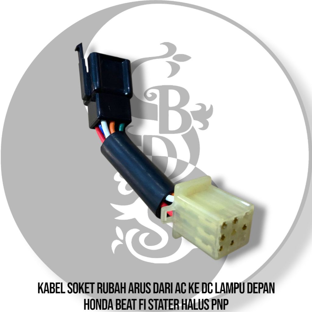 Soket Dc Lampu Depan Beat Fi Stater Halus Kabel Soket Dc Pengubah Arus Lampu Depan Beat Fi Halus