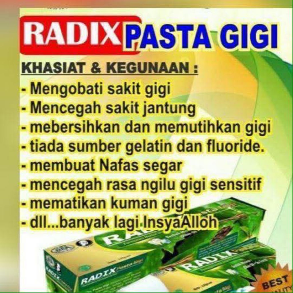 Radix Pasta Gigi
