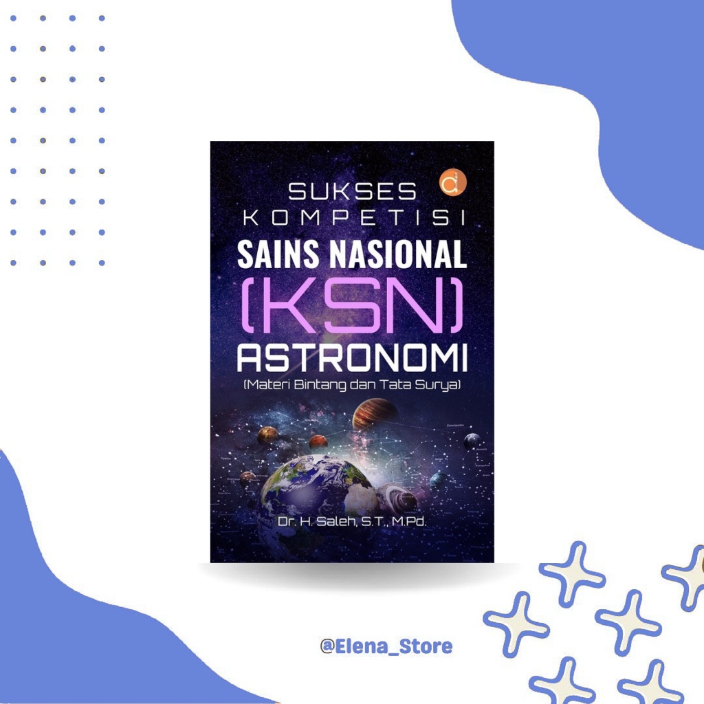 Buku Sukses Kompetisi Sains Nasional (KSN) Astronomi - BW