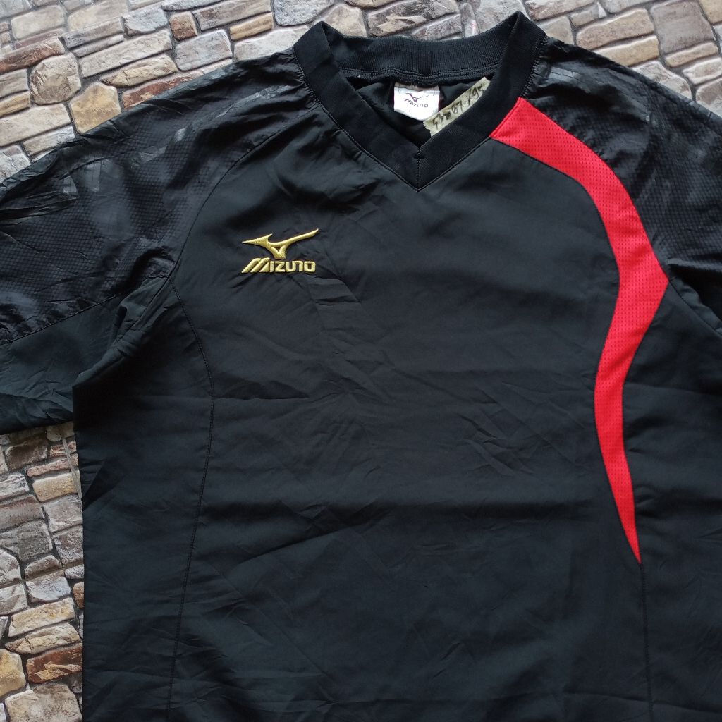 Kaos Jersey MIZUNO original preloved brand bahan parasut