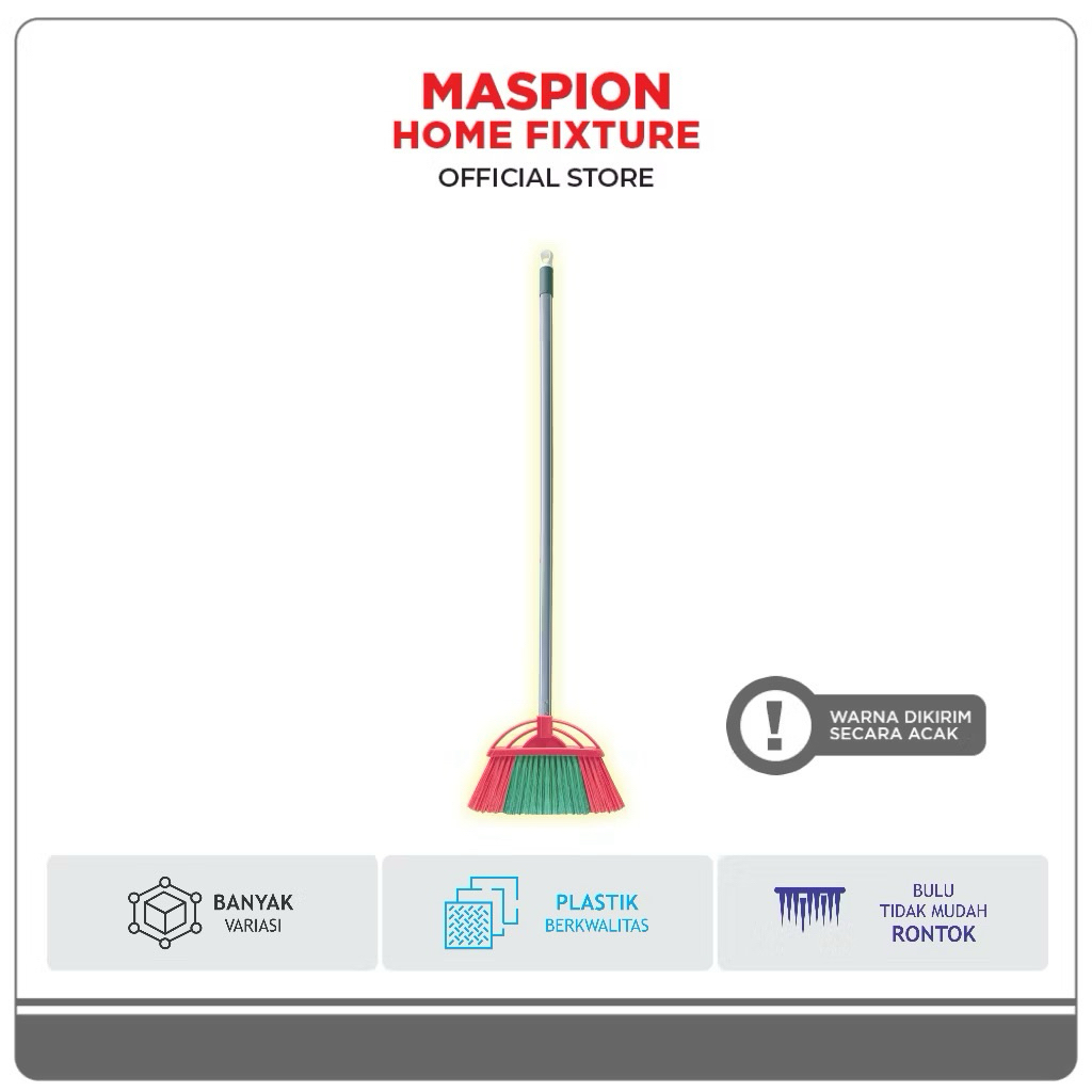 SAPU LANTAI MASPION B-100, B-104, B-106, B-114, B-117 (WARNA RANDOM)