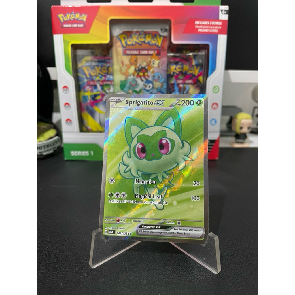 Pokemon Card TCG - Sprigatito AR Indonesia