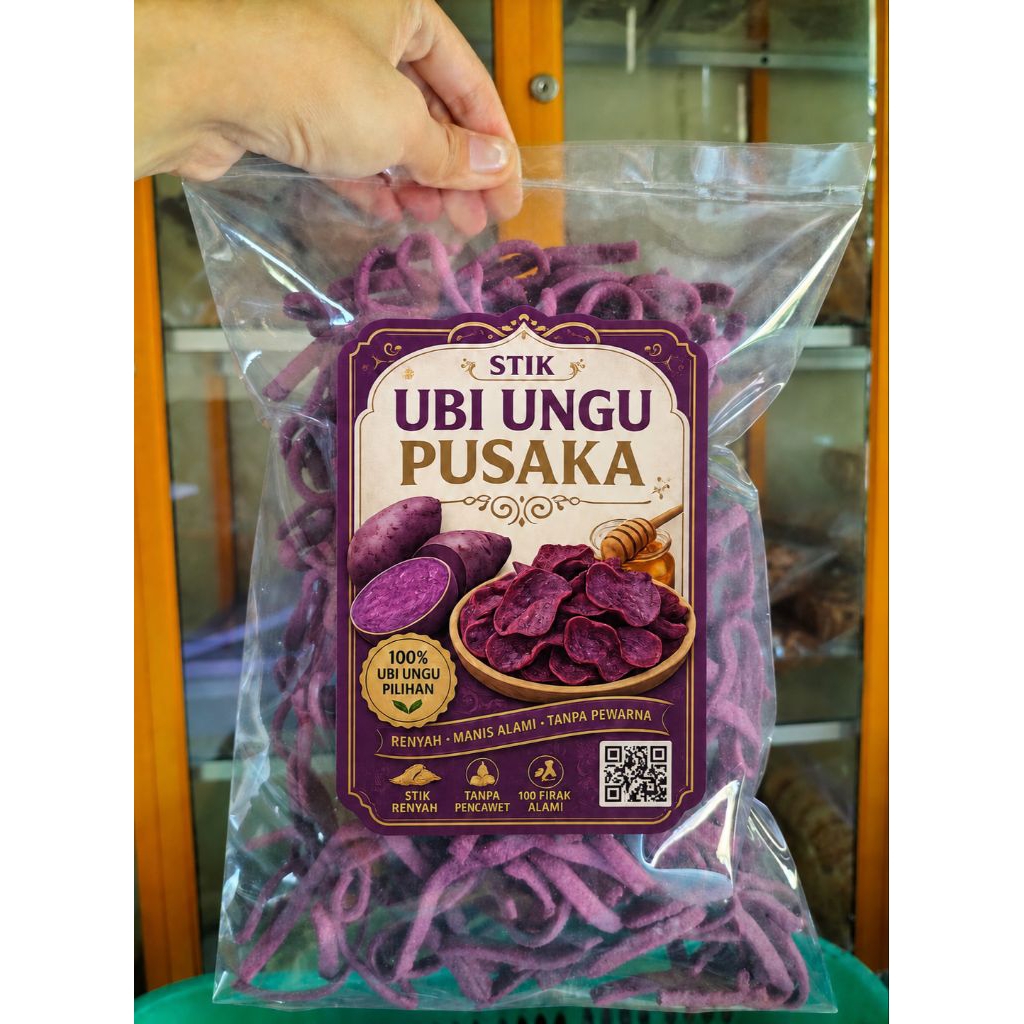 Stik Ubi ungu / stik ubi /stik ubi ungu manis / stik ubi ungu manis