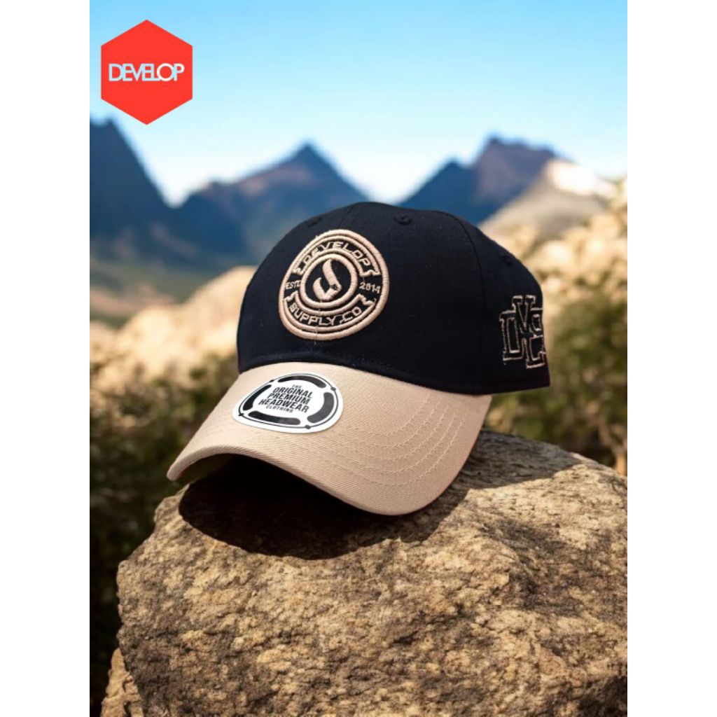 Topi Distro Lokal Brand Original Develop Outdoor Indoor Pria Wanita Cowok