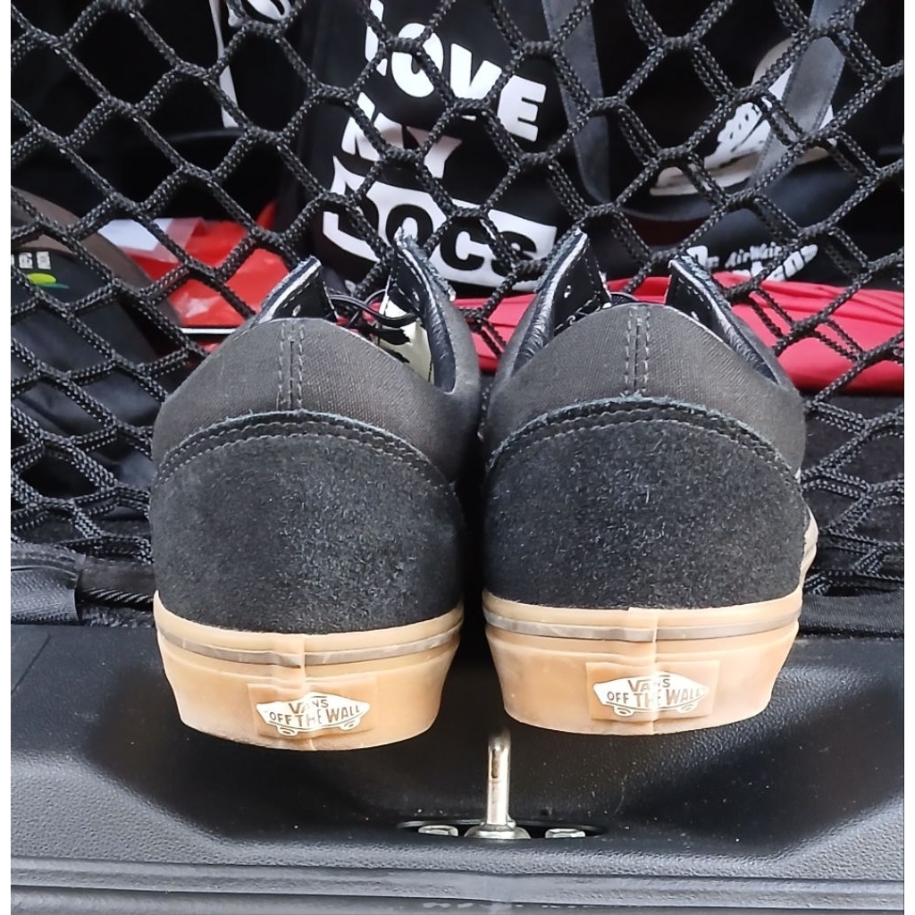Vans Old Skool Weird Gums Black/Gum ORIGINAL (bisa nego)