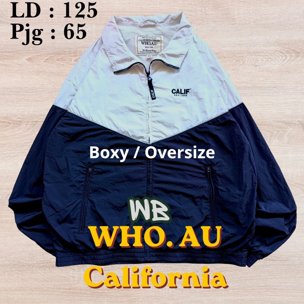 WINDBREAKER JACKET WHO. AU | COLOURBLOCK