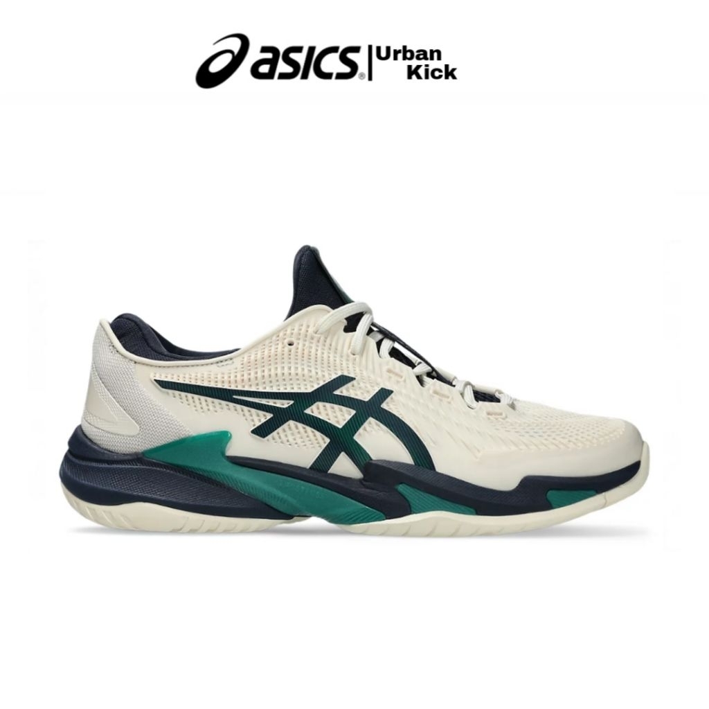 ASICS Court FF 3 Cream Jasper Green