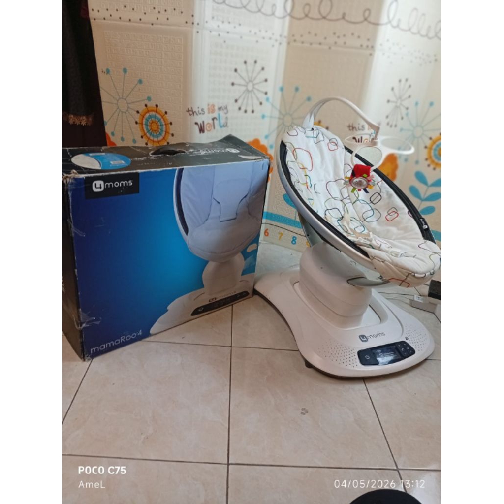 PRELOVED BOUNCER 4MOMS MAMAROO
