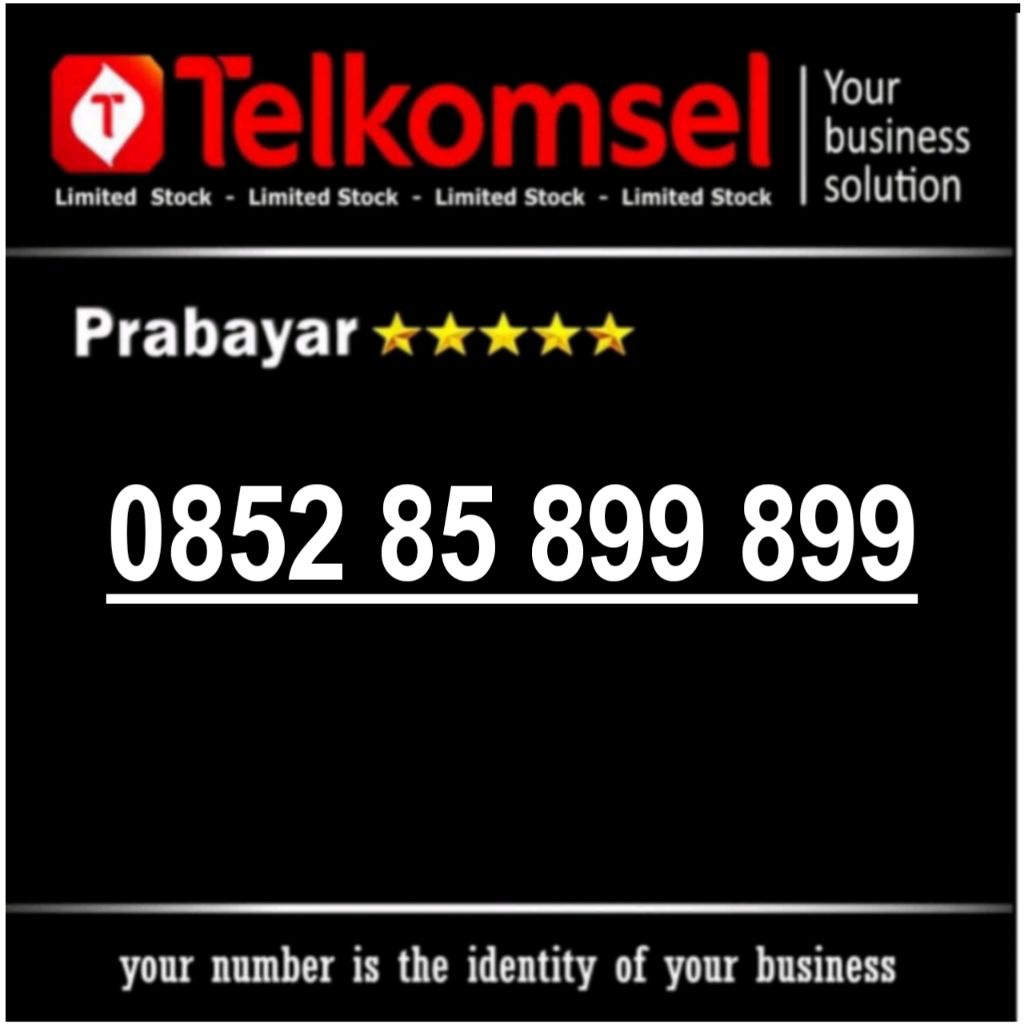 nomor cantik Telkomsel 899 899