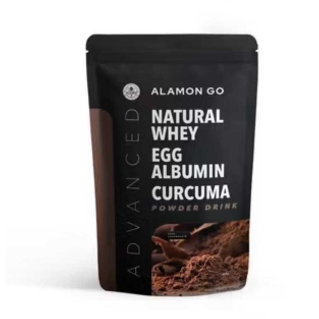 Protein Source Drink - Alamon GO 200gr - with Whey Protein Concentrate, Isolated Soy Protein, Egg Al
