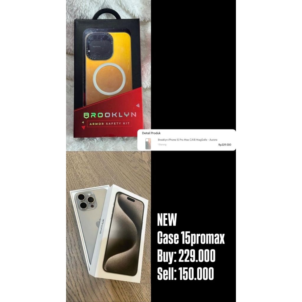 NEW Case 15promax (ori beli di eraspace)