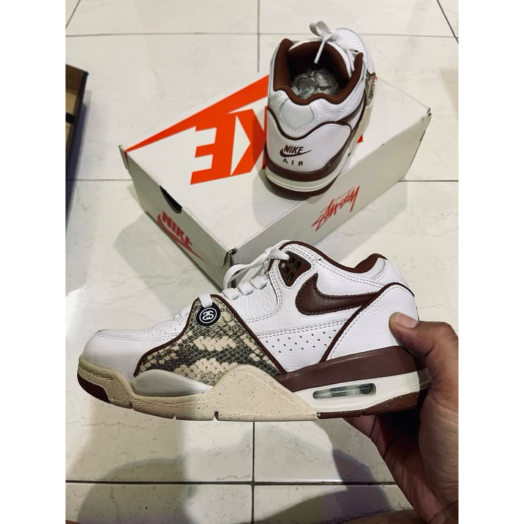 nike air flight 89 low SP X stussy