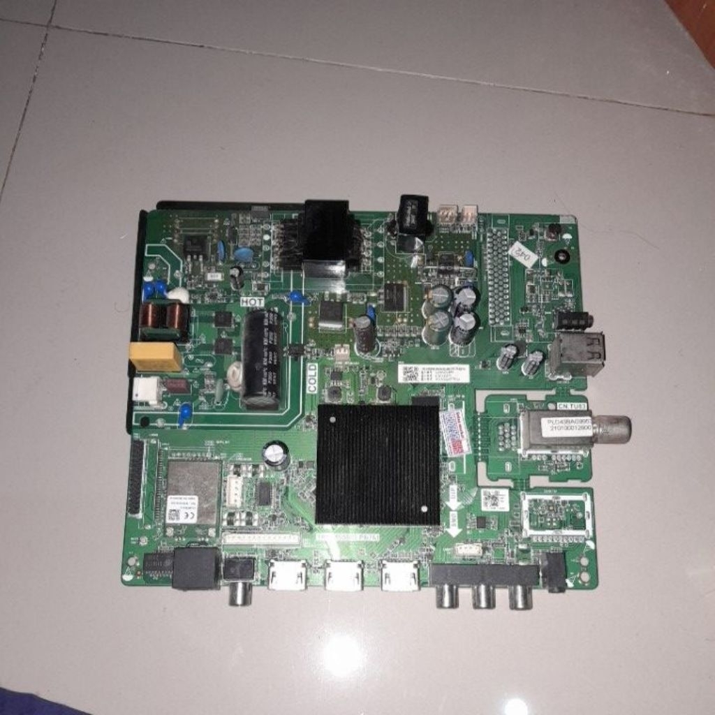 mb mainboard tv android polytron pld43bag9953 43bag9953