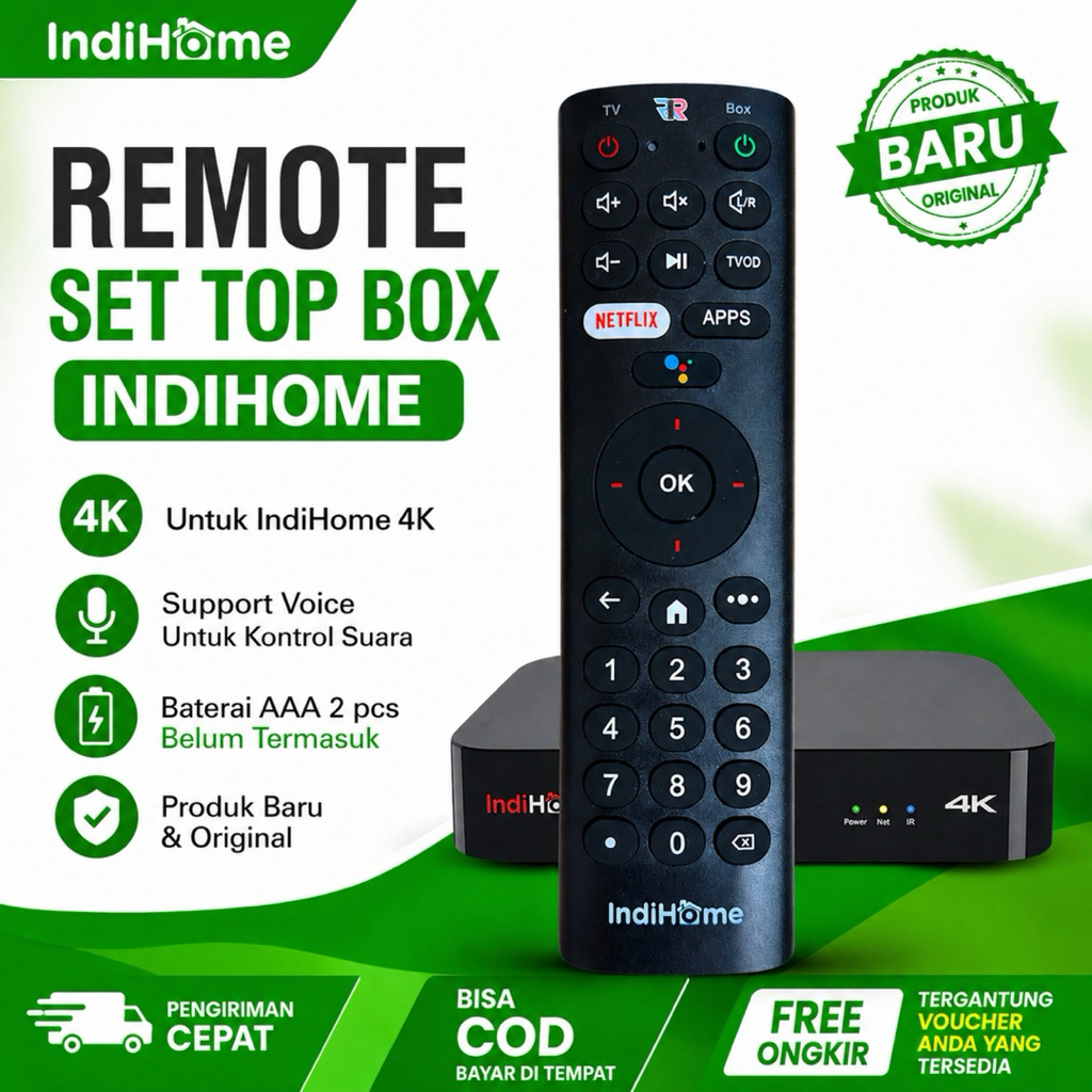 REMOT REMOTE ZTE INDIH@ME 4K ORIGINAL