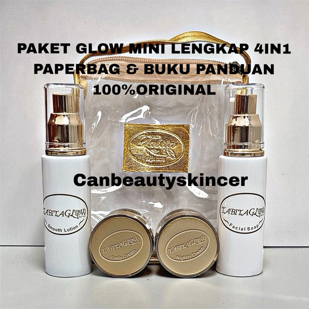 CB-SKINCARE GLOW MINI PAKET 4IN1 LENGKAP 100%ORIGINAL