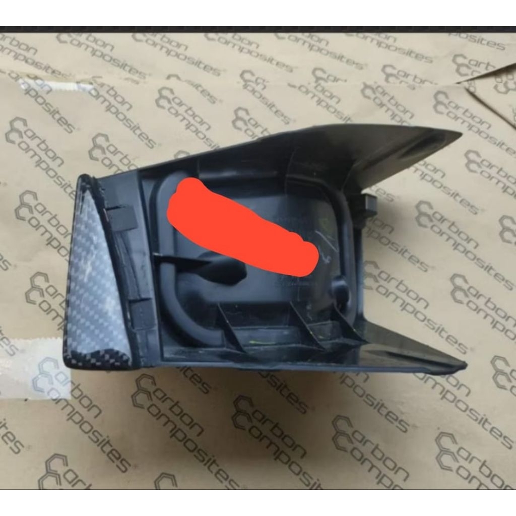 tutup laci PCX 160 carbon kevlar