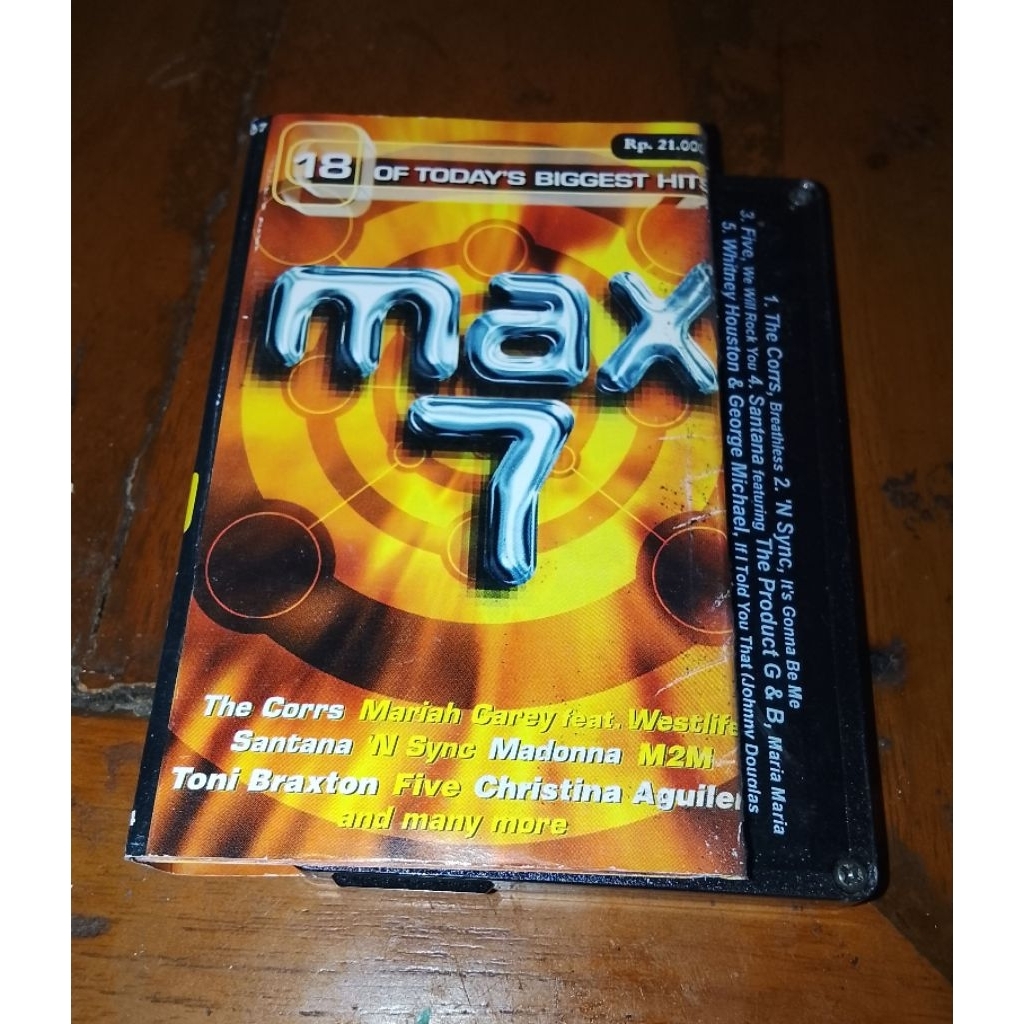 Kaset pita Kompilasi Max 7