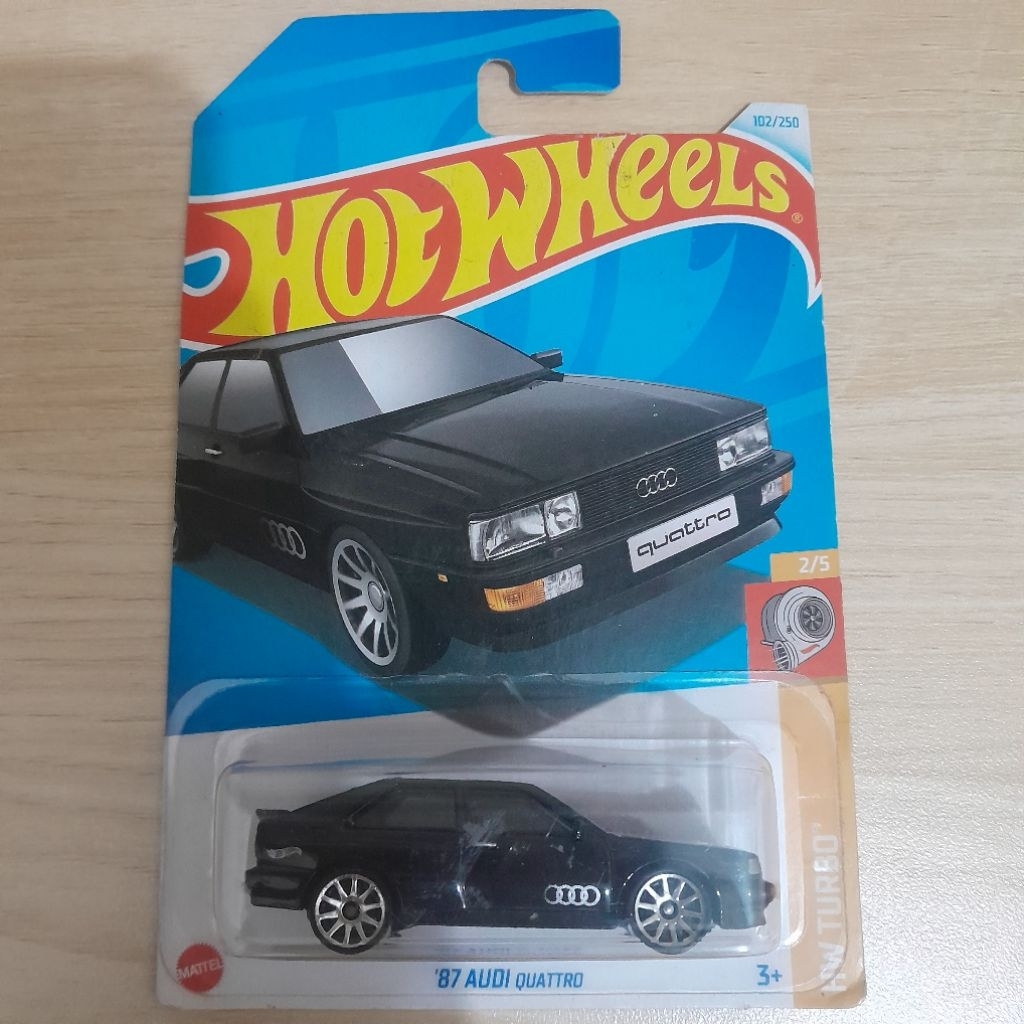 Hotwheels '87 Audi Quattro