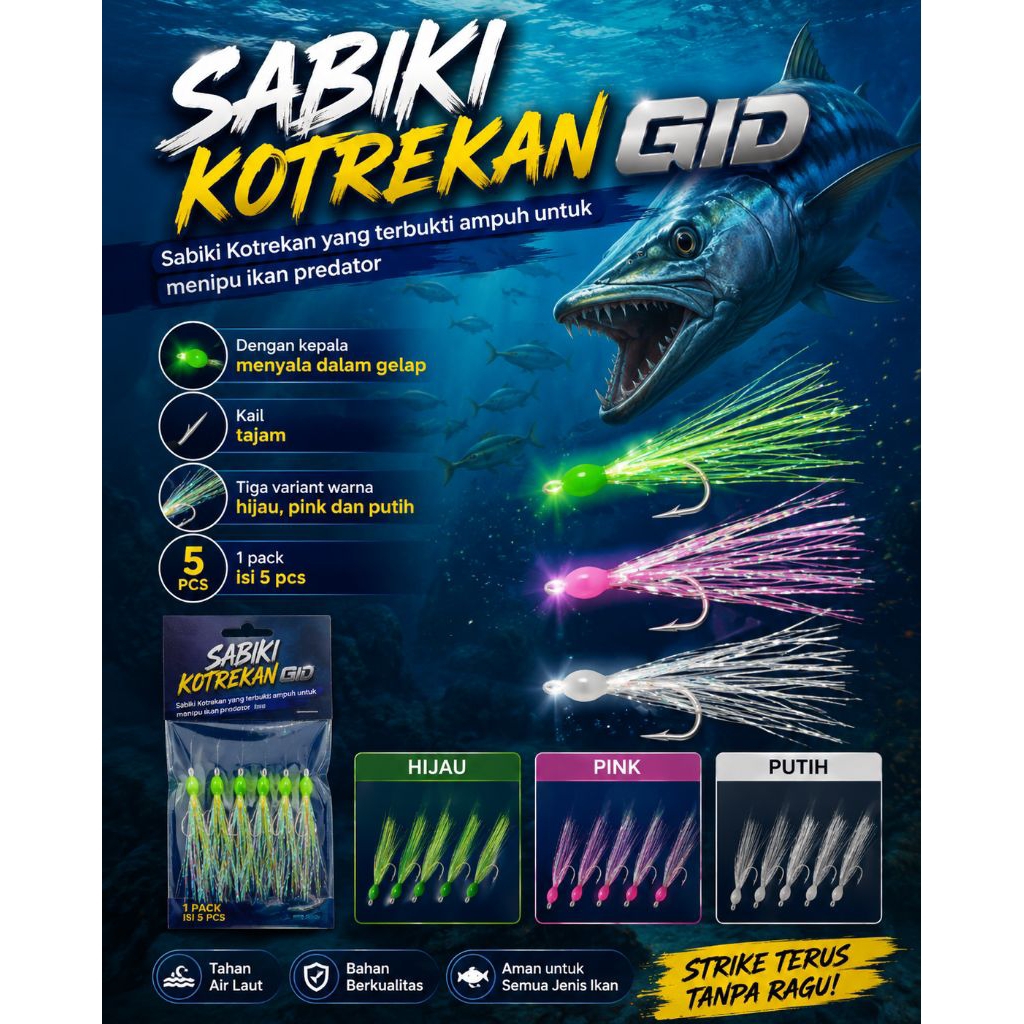 Sabiki kotrekan GID