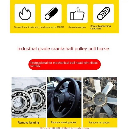 Alat Penarik Katrol Motor Universal Puller Ekstraktor Bearing Flywheel Crankshaft Pulley Remover