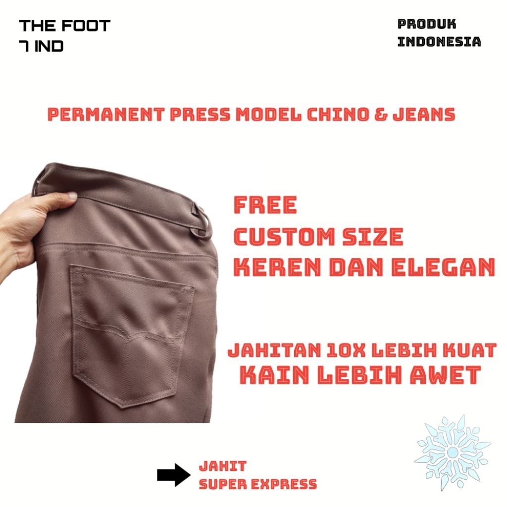 Celana Jeans Pria Lea Gabardine Permanent Press Custom/ jeans pria slimfit Reguler Boot Cut