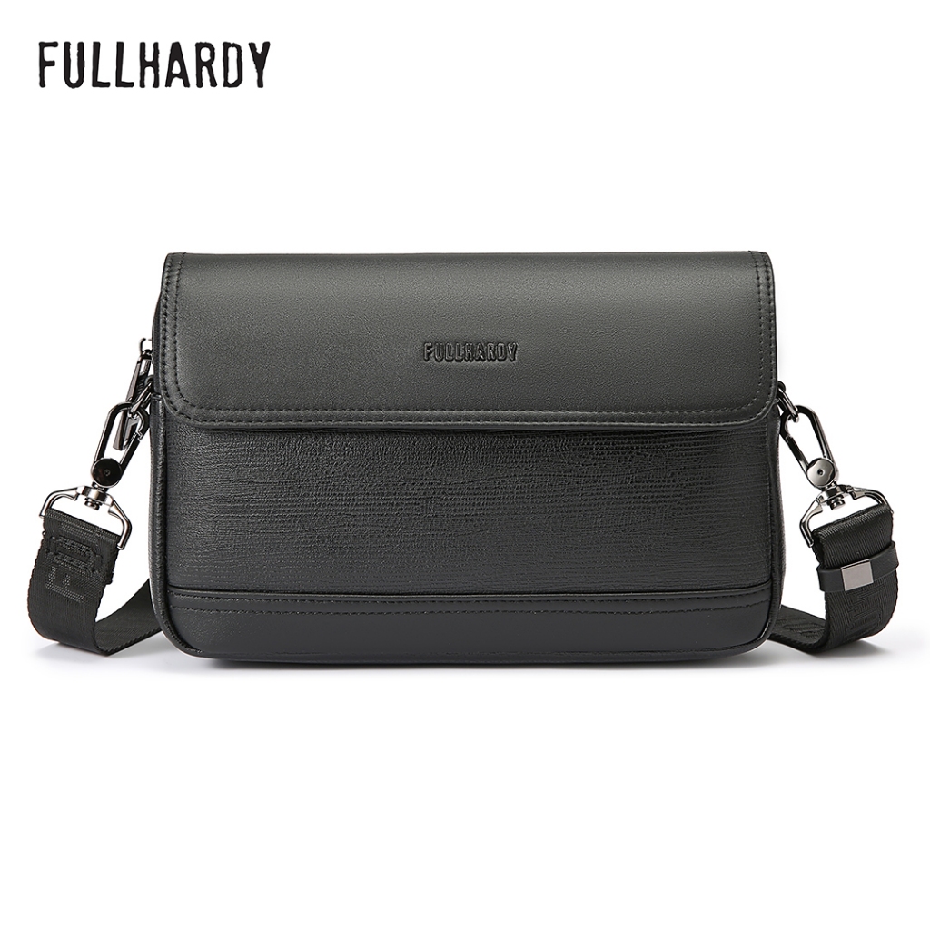 Fullhardy Pulse Tangan Tas Tangan Clutch Pouch Kulit Pria Model Fullhardy Pulse