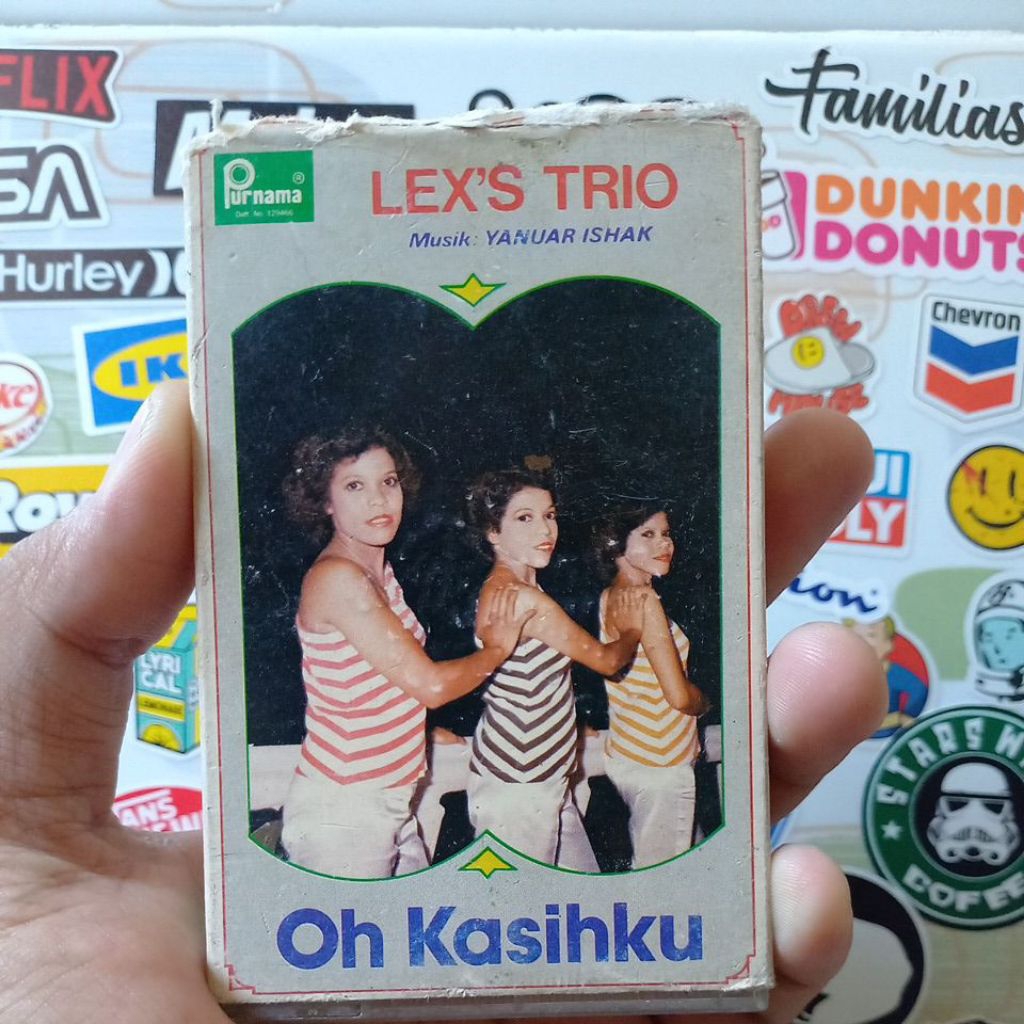Kaset Pita Lex's Trio - Oh Kasihku