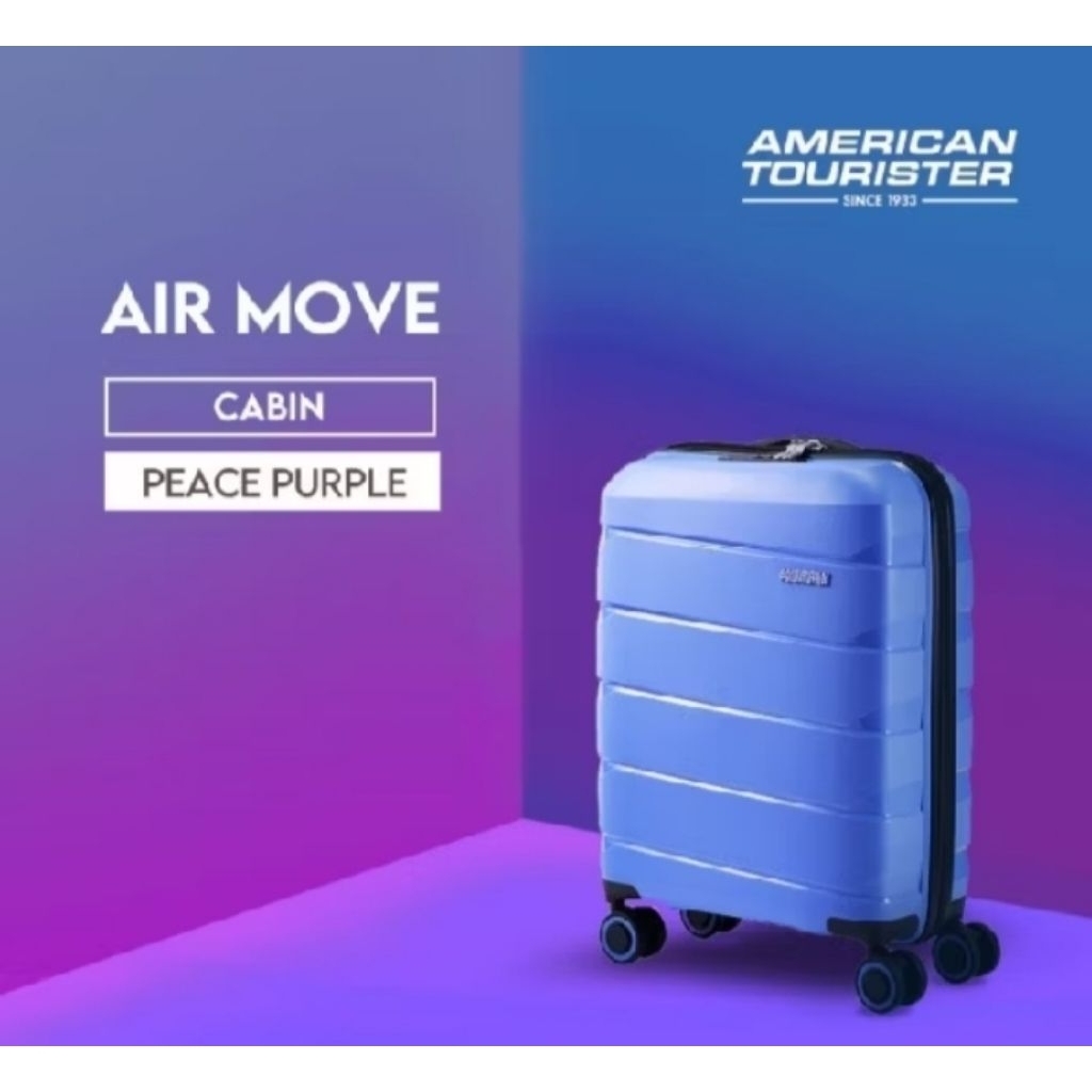 koper hardcase Kamiliant by American Tourister Kiza ukuran 20 inci