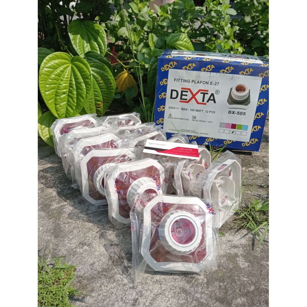 fiting plafon segi warna dexta plafon e 27