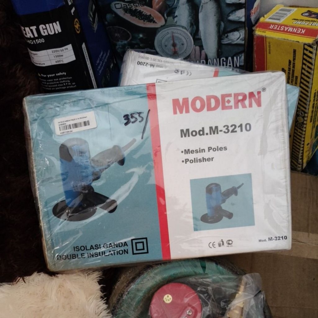 mesin poles modern