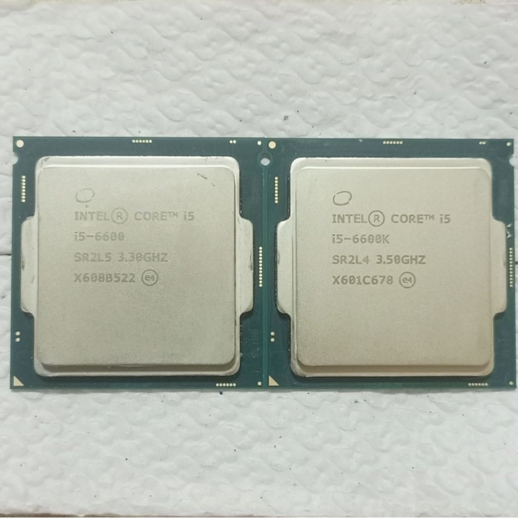 Core i5 6600 dan 6600K LGA 1151