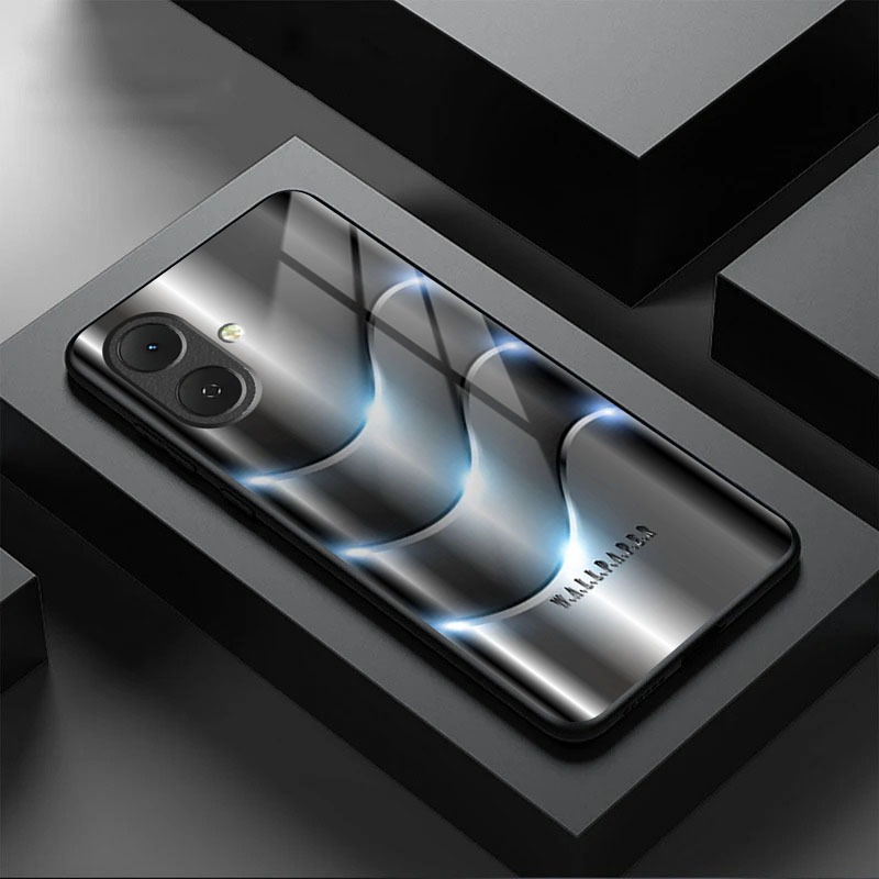 CL Softcase Glass For Infinix Smart 10 - Case Glass Infinix Smart 10 - Casing Kaca Infi Smart 10 Ter