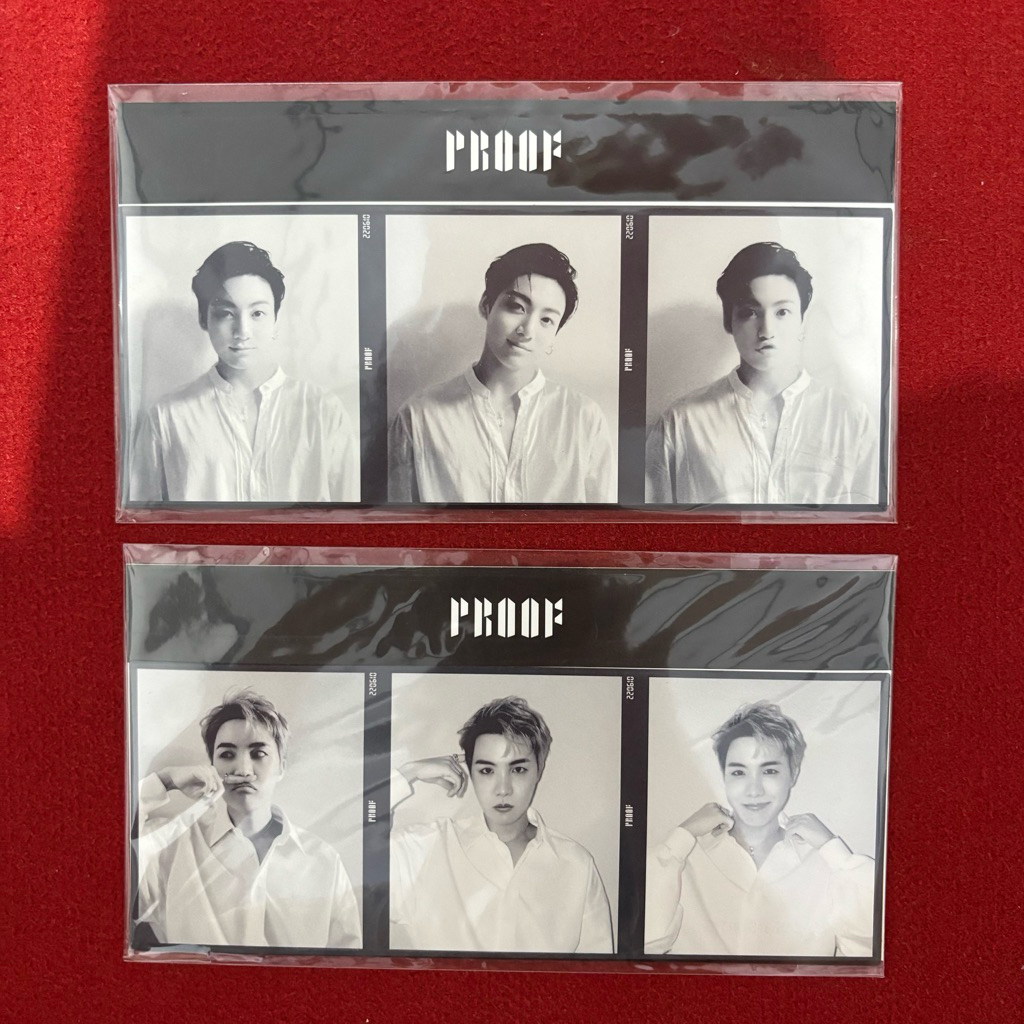 [READY] BTS POB PROOF PC TRIPTYCH PHOTOSTRIP OFFICIAL