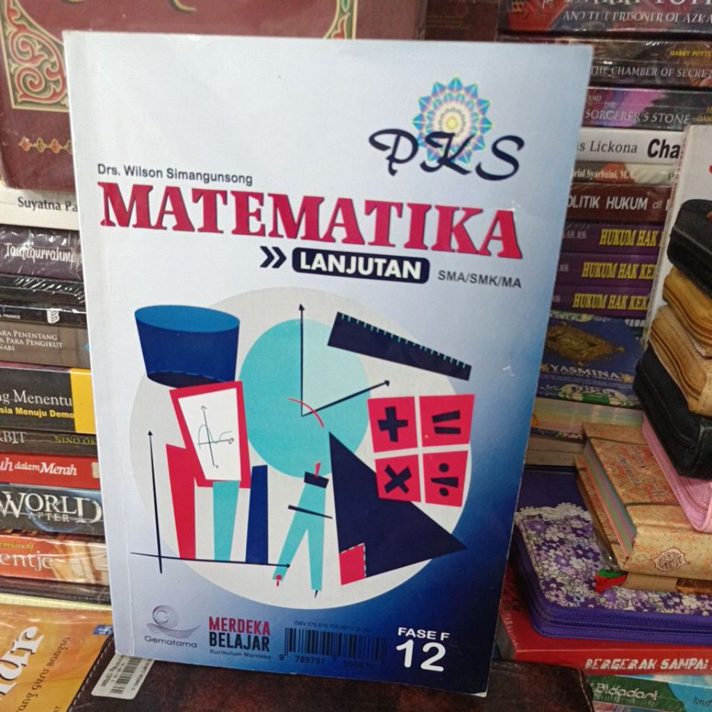 PKS Matematika Lanjutan untuk SMA kelas 12 Gematama original bekas