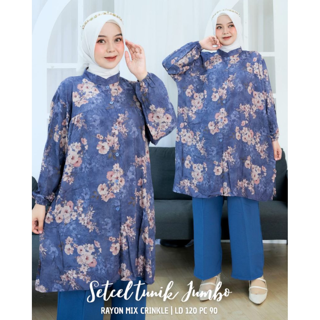 Stelan Celana Tunik Jumbo