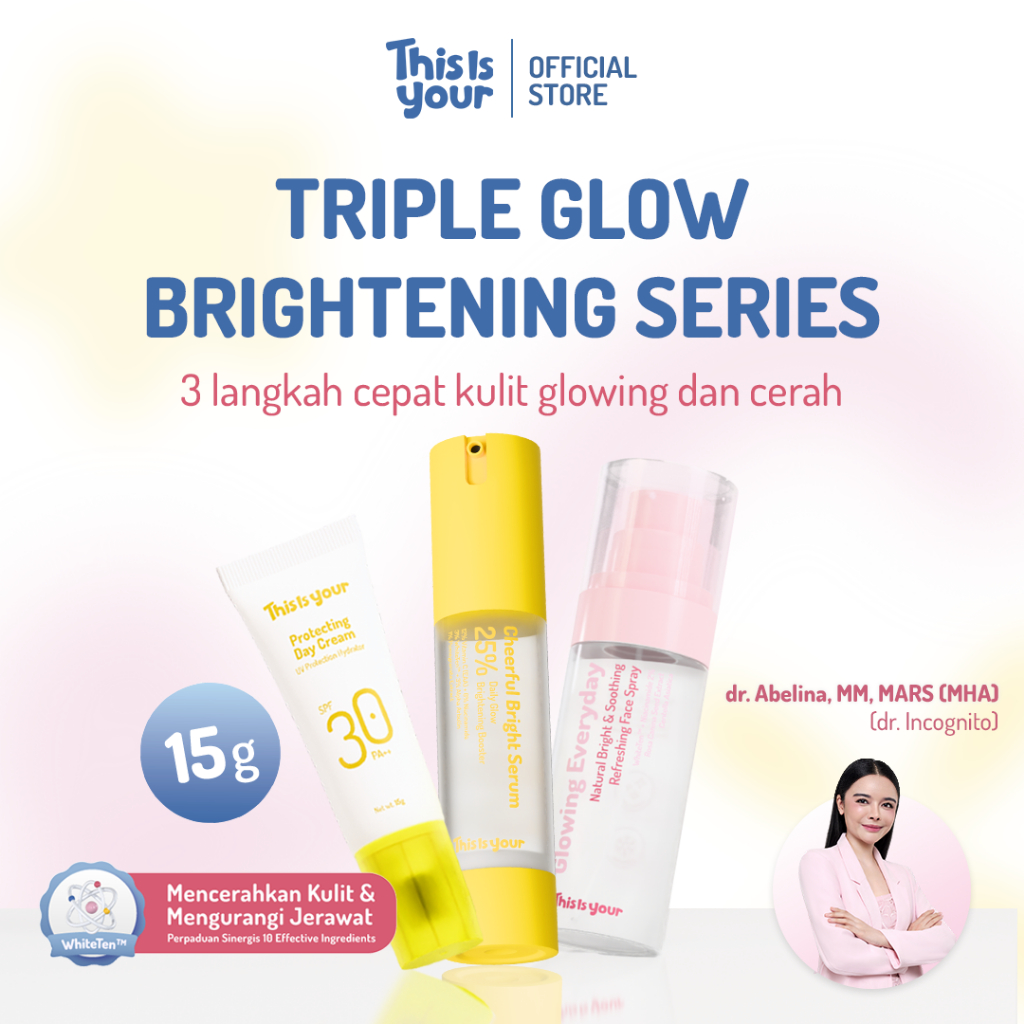 [BOOSTER PACK] This is Your - Triple Glow Brightening Skincare Paketan | Glowing Everyday Spray, Che