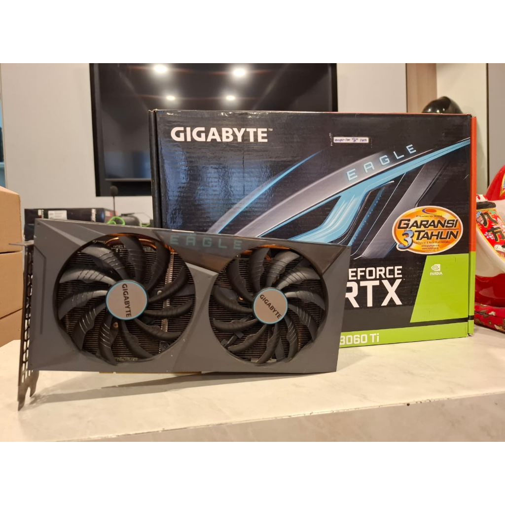 VGA GIGABYTE GeForce RTX 3060 Ti / 3060Ti EAGLE 8GB GDDR6 - Second 2ND