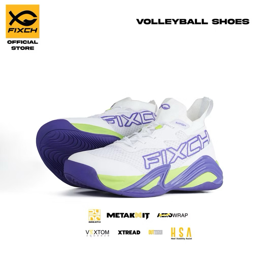 fixch impish titan sepatu voli berdecit sepatu voli indoor sepatu voli outdoor sepatu original