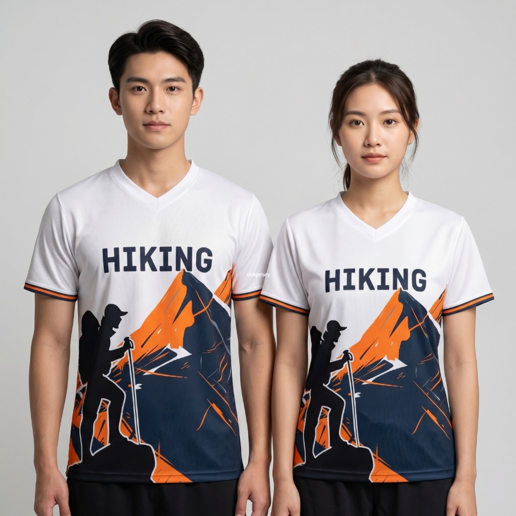 Kaos Jersey Hiking Pendaki Bisa Custom Nama 70