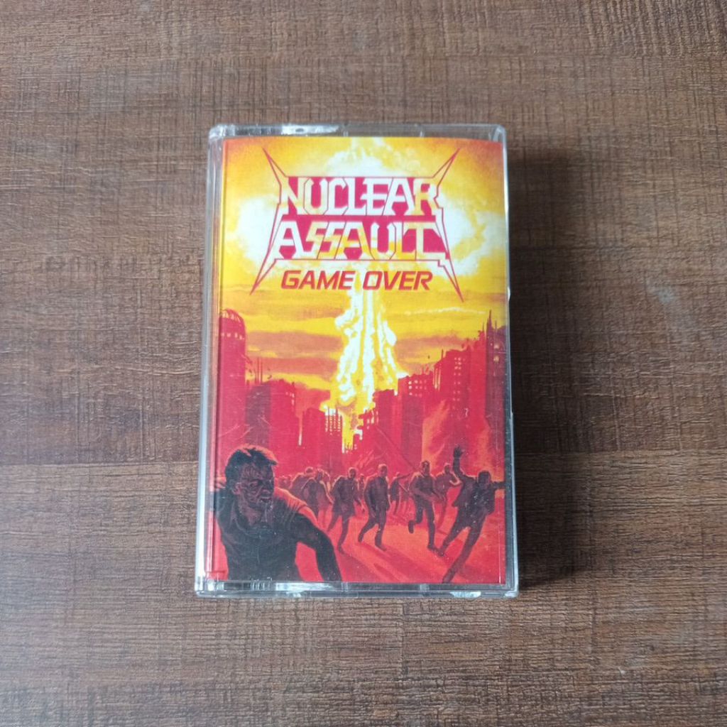 Kaset Death Metal NuclearAssault Game Over/2015 undying music