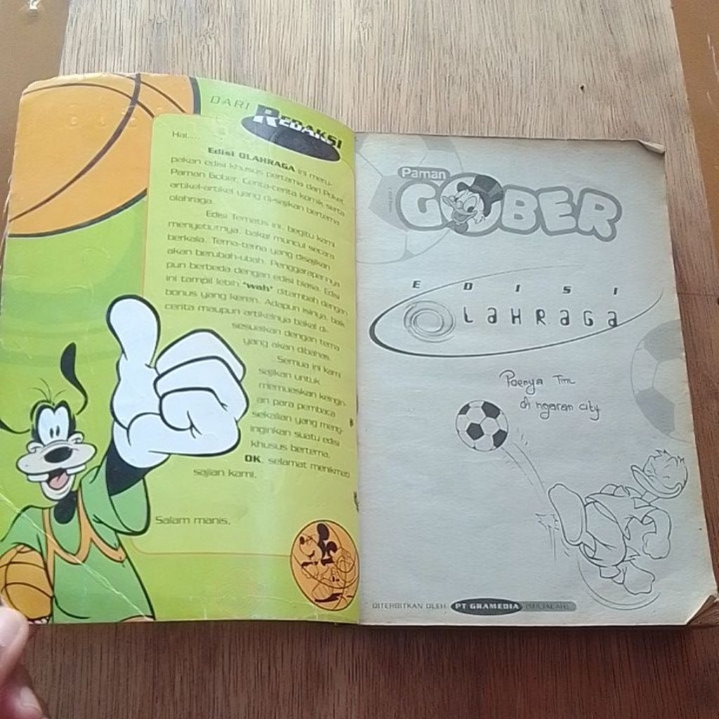 Paman Gober Edisi Olahraga
