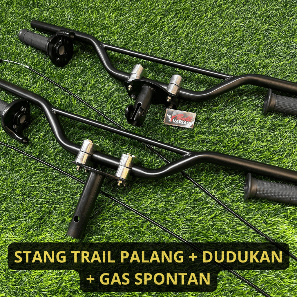 Stang Trail Setang Trail Palang  Dudukan Stang Ts Trail Pnp Bebek  Honda Yamaha Universal Dan Gas Sp