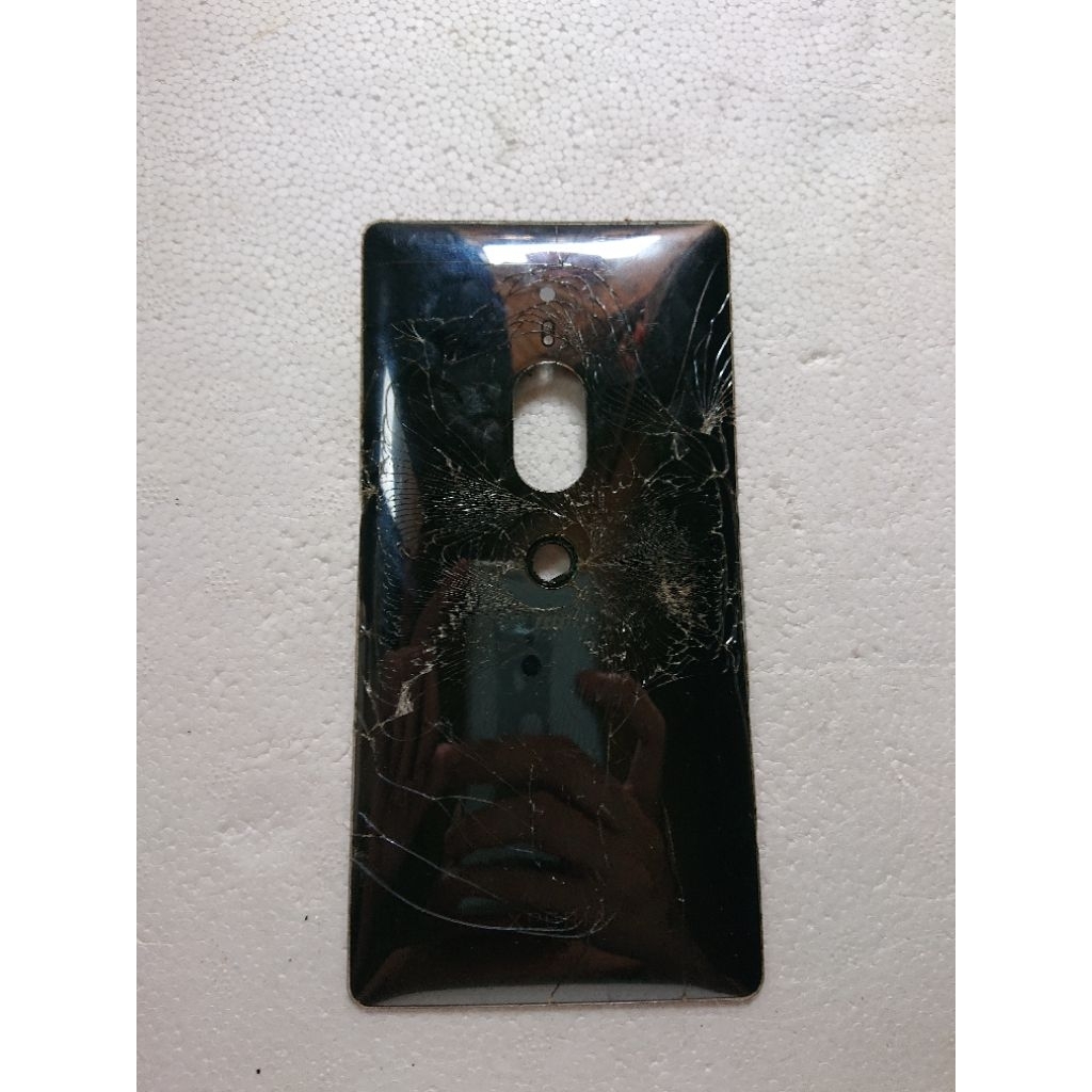 Backdoor Sony Xperia XZ2 premium original copotan minus