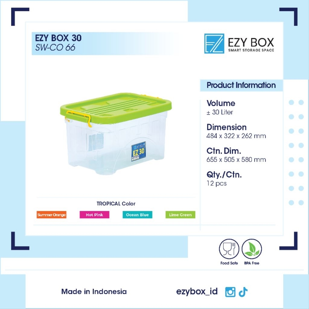 Container Box Ezy 30 Liter