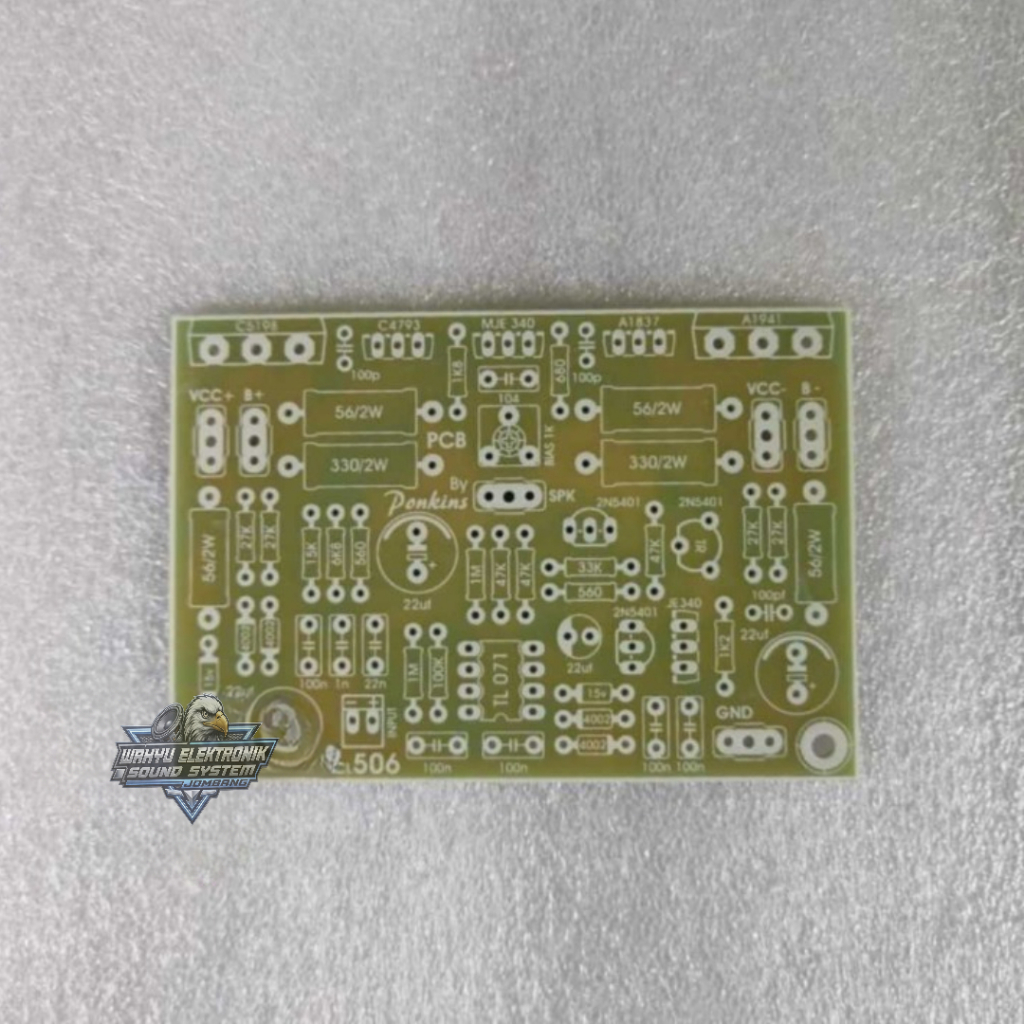 Pcb SOCL 506 TEFF BIAS SERVO FR4 Fiberglass
