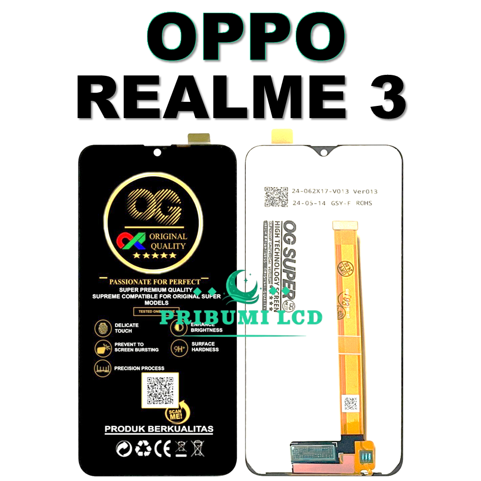 LCD TOUCHSCREEN REALME 3 ORIGINAL FULLSET