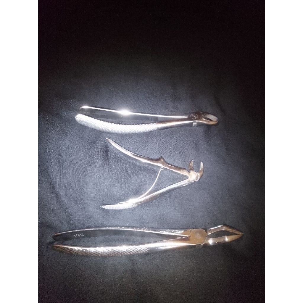 1 Set Tang Cabut Gigi Alat Dental