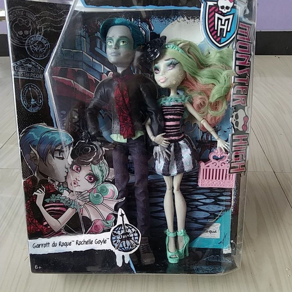 monster high garrott di roque Rochelle goyle 5 x co